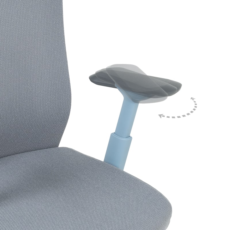 Ергономичен офис стол Carmen Ermelo син